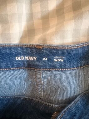 Old Navy High Waist Light Blue Shorts
